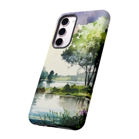 Summer Day by the Lake - Impact Resistant Phone Case